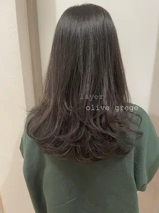 ロング カラー ヘアアレンジ NANA/trend style🕊🍑のヘアスタイル