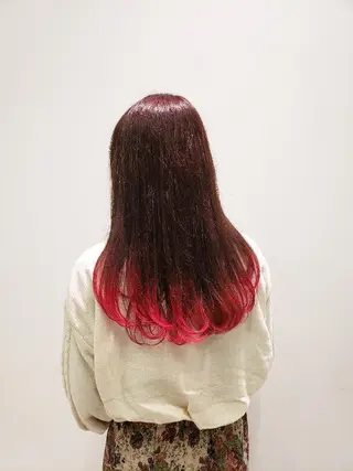 セミロング カラー 💖パーソナル診断 特化YUYA💖のヘアスタイル