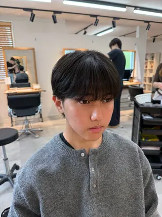 パーマ メンズ 韓国ヘア特化/ メンズパーマ/下田のヘアスタイル