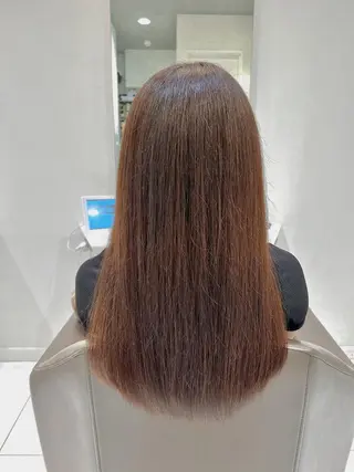 ロング Yuka/Aujua ソムリエ/髪質改善のヘアスタイル