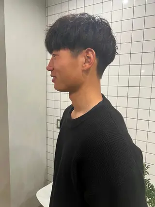 パーマ 西山 幸奈のヘアスタイル