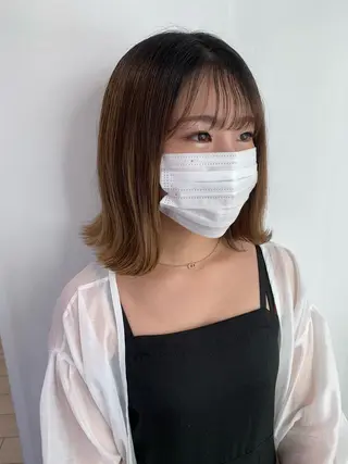 ミディアム Ami 🕊‎✨のヘアスタイル