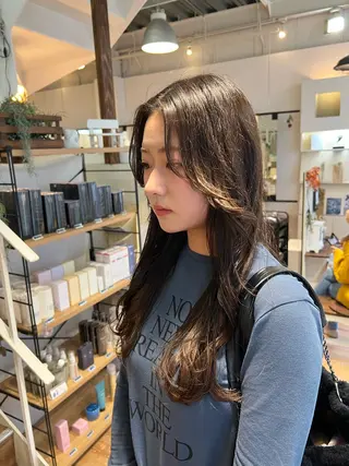 ロング インナーカラー♡ Nanakoのヘアスタイル