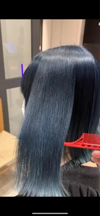ミディアム カラー れい🫧 ハイトーン特化のヘアスタイル