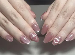 ネイル By moonネイル 🌷ワンホン/韓国風のネイルデザイン