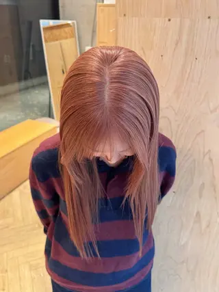 ロング カラー ayaka/暖色 /ニュアンスボブのヘアスタイル