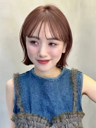 ショート 【ナチュラル可愛いレ イヤー🩶】ななみのヘアスタイル