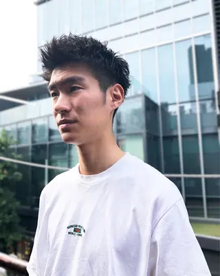 パーマ ヘアアレンジ メンズ ainico+所属・メンズ特化✂️栗原 侑也のヘアスタイル