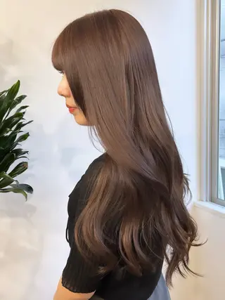 ロング カラー ブリーチ　ハイトーン 特化🌈フジタハルキのヘアスタイル