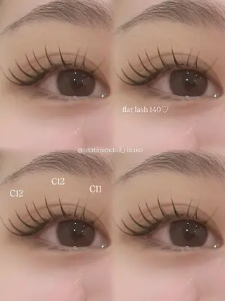 マツエク・マツパ 韓国風束感まつ毛 天王寺✧Risakoのマツエク・マツパデザイン