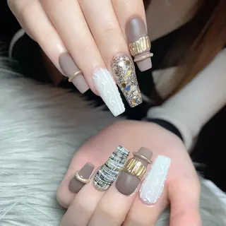 ネイル Feel ‪‪☺︎‬Yuriaのネイルデザイン