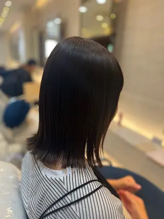 ミディアム 大川 愛未のヘアスタイル