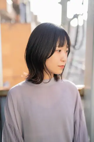 ミディアム Lazo/ 原弥和子のヘアスタイル