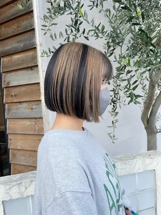 ミディアム 梶原 真帆のヘアスタイル