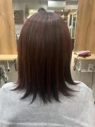 ミディアム カラー hair salon mementoのヘアスタイル