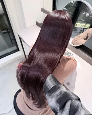 ロング Qin shaire salon 原宿店所属・レイヤーカット 韓国ヘアayameのヘアスタイル