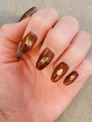 セミロング shandy nailのネイルデザイン