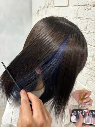ミディアム カラー 元地雷系美容師🫶 RYUSEI🐈⬛のヘアスタイル