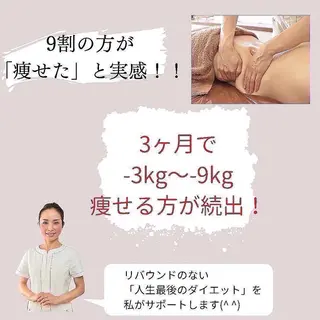 痩身＆ヘッド 長倉絵美のエステ・リラクイメージ