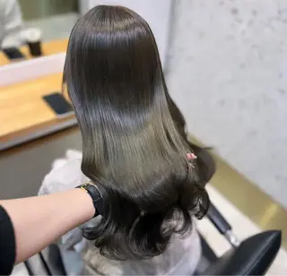 ミディアム カラー ヘアアレンジ 完全💗マンツーマン marinのヘアスタイル