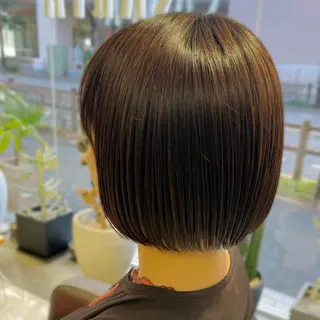 ショート 縮毛矯正/ハイトーン ❤︎❤︎YURINOのヘアスタイル