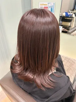 セミロング カット⚡️カラー🫧 募集中/愛海のヘアスタイル