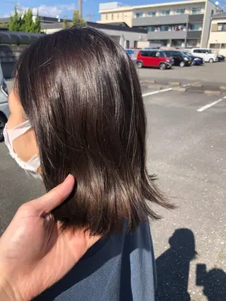 ミディアム カラー 仕上がり満足度 No.1池田篤史のヘアスタイル