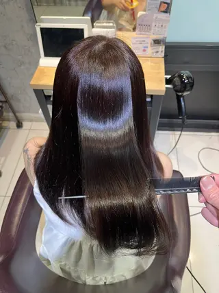 ロング カラー 🫧暖色艶カラ ー❤️🫧Kyaraのマツエク・マツパデザイン