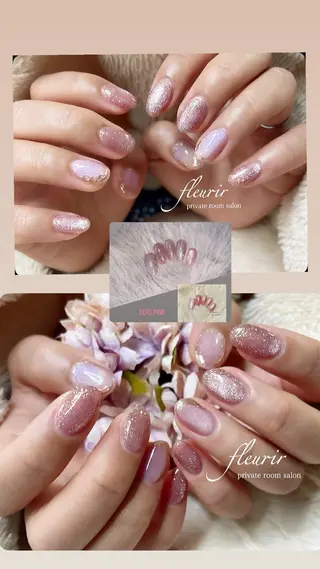 ネイル フルリール 【プライベートサロンのネイルデザイン