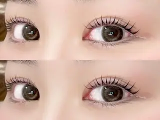 マツエク・マツパ ここな/暖色カラー 🧡束感マツエク🌼のマツエク・マツパデザイン