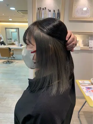 カラー rio/ボブ /ブリーチカラー🫧のヘアスタイル