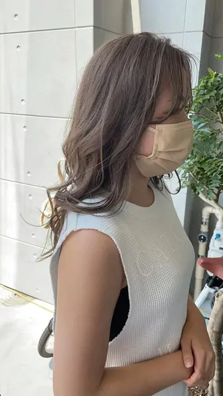 セミロング topstylist ユヒャンのヘアスタイル