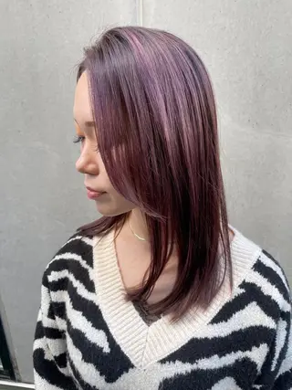 セミロング 星野 りゅうきのヘアスタイル