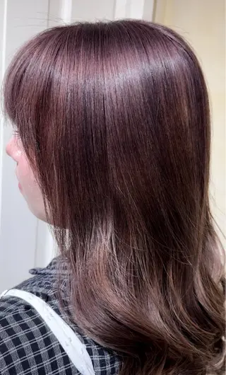 セミロング カラー Monica-札幌美髪専門美容室-所属・塩崎 春香のヘアスタイル