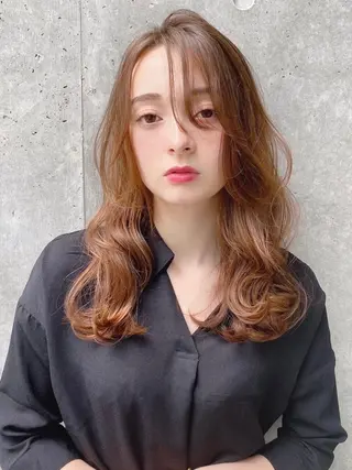 セミロング 「似合わせ/髪質改善 《ワタル》」のヘアスタイル