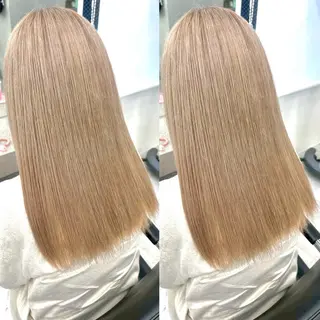 カラー ヘアメ🎀推しカラー 🥣横浜/しほ🧸のヘアスタイル