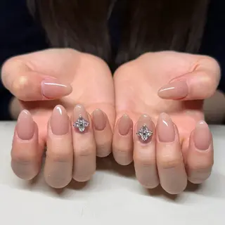ネイル IROHA NAIL Kurumi🪽🫧のネイルデザイン