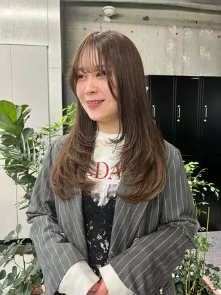 ミディアム 【パーマ/レイヤー】 🌷NATSUKIのヘアスタイル