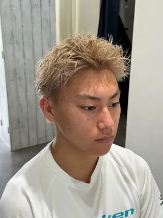 メンズ メンズ特化美容師 若林陸のヘアスタイル