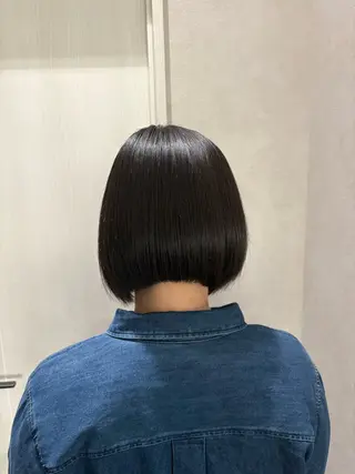 ショート パーマ ショート/ボブ/ 透明感カラー🌿神永のヘアスタイル