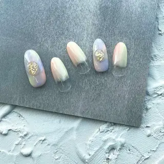 ネイル ⭐︎休業中の練習⭐︎ JNA認定講師髙橋のネイルデザイン