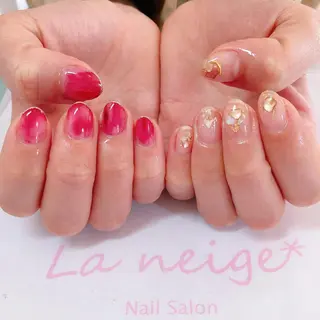 ネイル La neige* yuki 🐩🌙のネイルデザイン