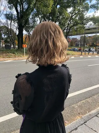 ショート カラー a rikaのヘアスタイル