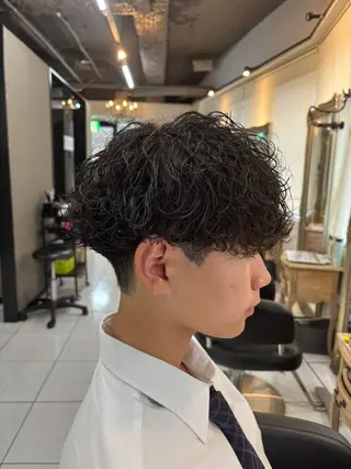 メンズ 加川 隼人のヘアスタイル
