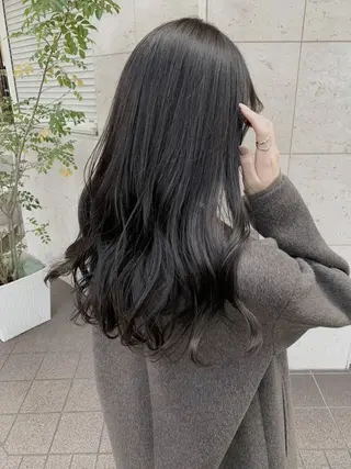 ロング カラー 🇰🇷韓国レイヤー 韓国風ボブのヘアスタイル