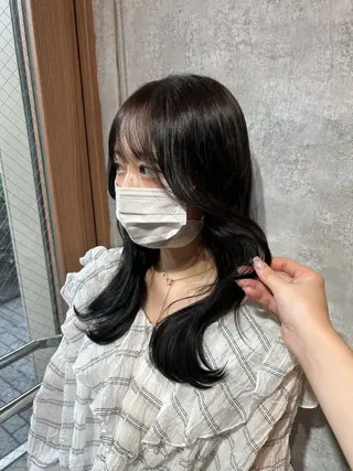ロング カラー レイヤー/nail COCOROのヘアスタイル