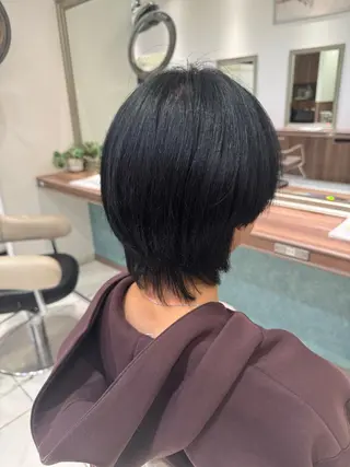 ショート カラー メンズ 🫧ヘアアレンジ🎀 ウガジン💞🪄のヘアスタイル