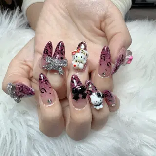 ネイル 🎀nana🫧 ワンホンネイル🎀のネイルデザイン