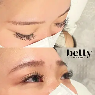 マツエク・マツパ betty ANNAのマツエク・マツパデザイン