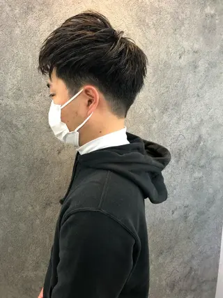メンズ Noyヨシモト ヒロトのヘアスタイル